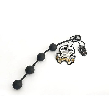 Boneyard Ass Ballz M - Black 40 cm Medium Anal Balls - BY0432