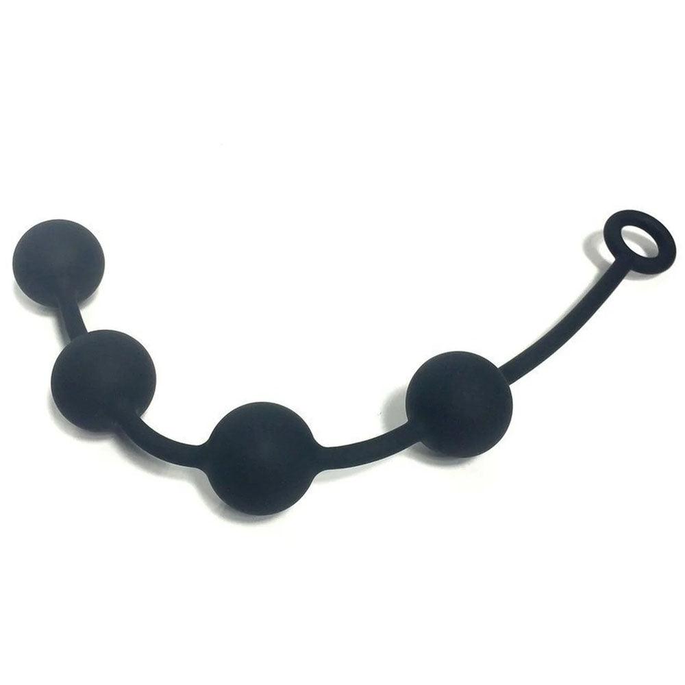 Boneyard Ass Ballz M - Black 40 cm Medium Anal Balls - BY0432