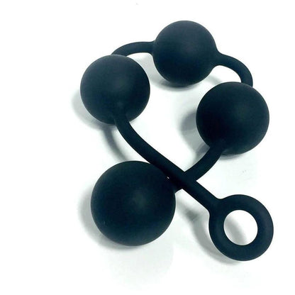 Boneyard Ass Ballz L - Black 46 cm Large Anal Balls - BY0434