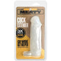 Boneyard Meaty Cock Extender - Clear - Clear Penis Extender Sleeve - BY1062