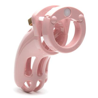 The Curve Chastity Cock Cage Kit - Pink - Pink 3.75 Inch Cock Cage Kit - CRV-PNK