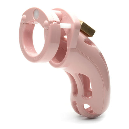 The Curve Chastity Cock Cage Kit - Pink - Pink 3.75 Inch Cock Cage Kit - CRV-PNK