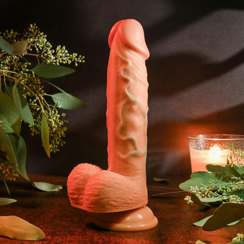 Evolved REALISTIC DILDO 8'' LIGHT - Flesh 21 cm Dong - EN-DD-0136-2