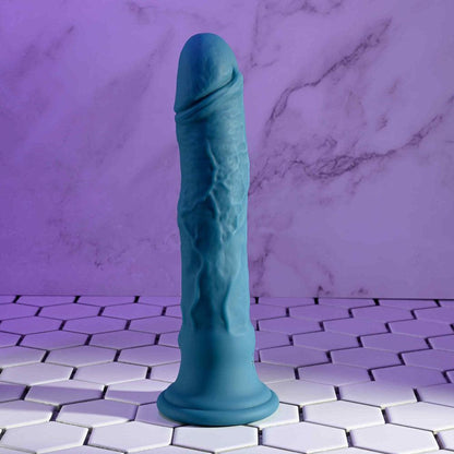 Evolved TSUNAMI - Blue 18.4 cm USB Rechargeable Vibrating Dong with Remote Control - EN-RD-4820-2