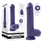 Evolved PLEASURE RIDER - Blue 22.2 cm USB Rechargeable Vibrating & Thrusting Dong with Remote - EN-RD-4844-2