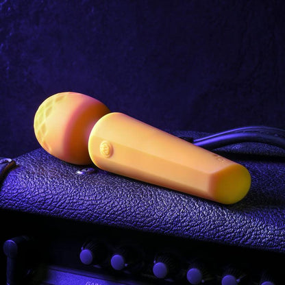 Evolved SUNSHINE - Yellow 17 cm USB Rechargeable Massage Wand - EN-RS-1324-2