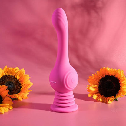 Evolved GYRO VIBE - Pink 24.8 cm USB Rechargeable Super Vibrator - EN-RS-1607-2