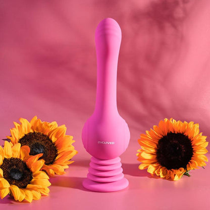 Evolved GYRO VIBE - Pink 24.8 cm USB Rechargeable Super Vibrator - EN-RS-1607-2