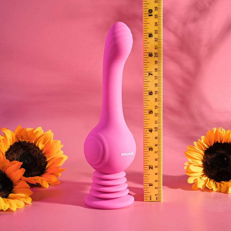 Evolved GYRO VIBE - Pink 24.8 cm USB Rechargeable Super Vibrator - EN-RS-1607-2