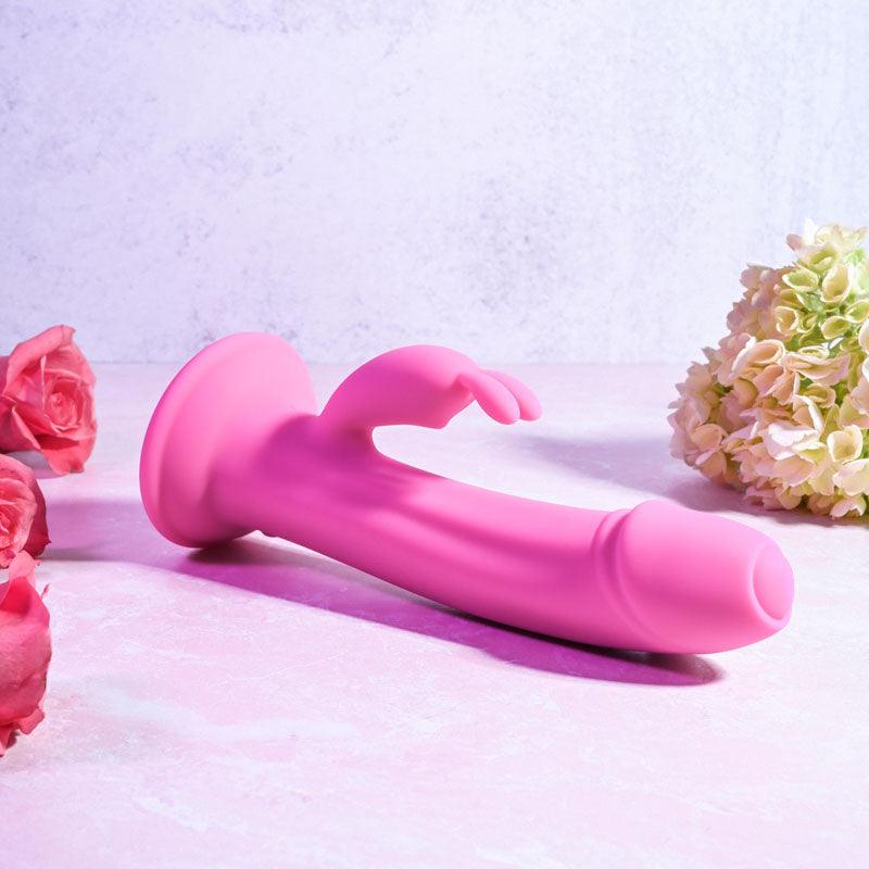 Evolved SOMEBUNNY TO LOVE - Pink 19.7 cm USB Rechargeable Rabbit Vibrator - EN-RS-1690-2