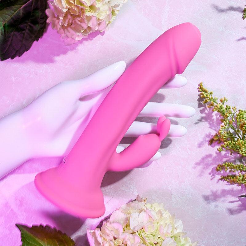 Evolved SOMEBUNNY TO LOVE - Pink 19.7 cm USB Rechargeable Rabbit Vibrator - EN-RS-1690-2