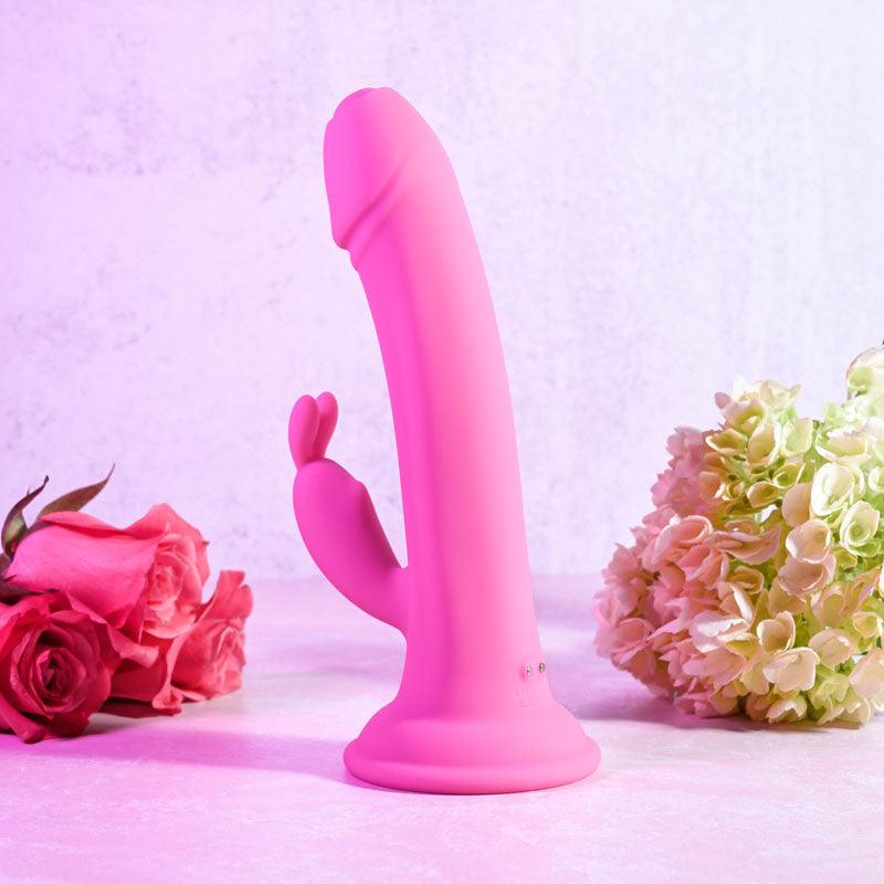 Evolved SOMEBUNNY TO LOVE - Pink 19.7 cm USB Rechargeable Rabbit Vibrator - EN-RS-1690-2