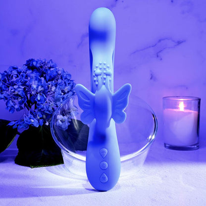 Evolved BUTTERFLY DREAMS - Purple 23.8 cm USB Rechargeable Butterfly Vibrator - EN-RS-2512-2