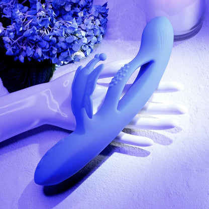 Evolved BUTTERFLY DREAMS - Purple 23.8 cm USB Rechargeable Butterfly Vibrator - EN-RS-2512-2