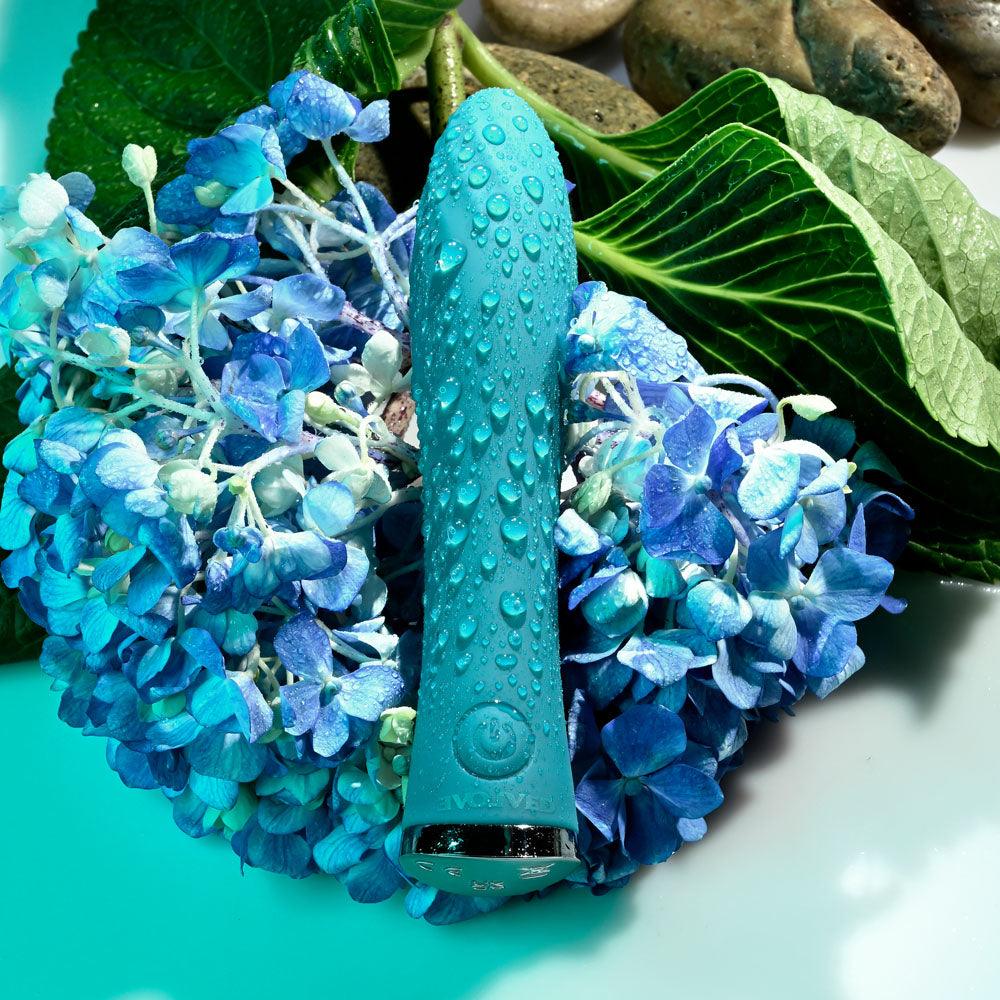 Evolved ULTRA WAVE - Blue 13 cm USB Rechargeable Mini Vibrator - EN-RS-3076-2