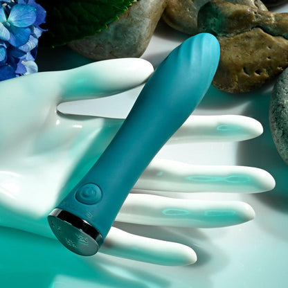 Evolved ULTRA WAVE - Blue 13 cm USB Rechargeable Mini Vibrator - EN-RS-3076-2