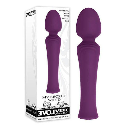 Evolved My Secret Wand - Purple 17 cm (6.7'') USB Rechargeable Massage Wand - EN-RS-3466-2