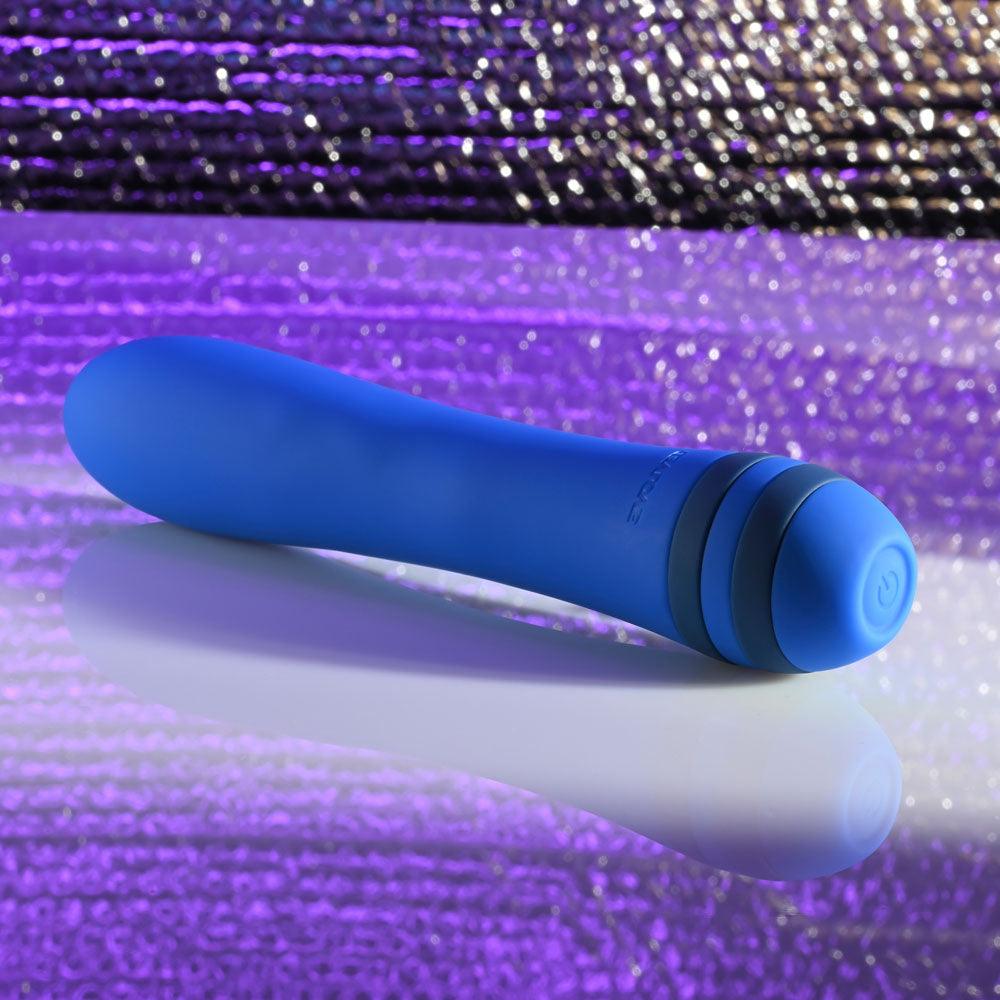 Evolved THE PLEASER - Blue 16.5 cm USB Rechargeable Vibrator - EN-RS-3649-2