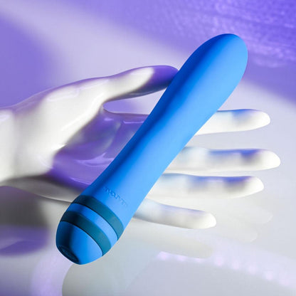 Evolved THE PLEASER - Blue 16.5 cm USB Rechargeable Vibrator - EN-RS-3649-2