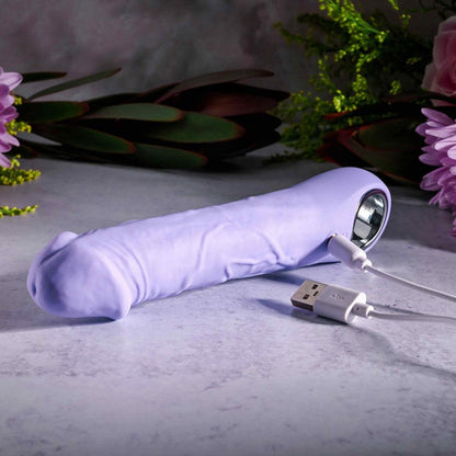 Evolved PURPLE FANTASY - Purple 18.4 cm USB Rechargeable Vibrator - EN-RS-4851-2