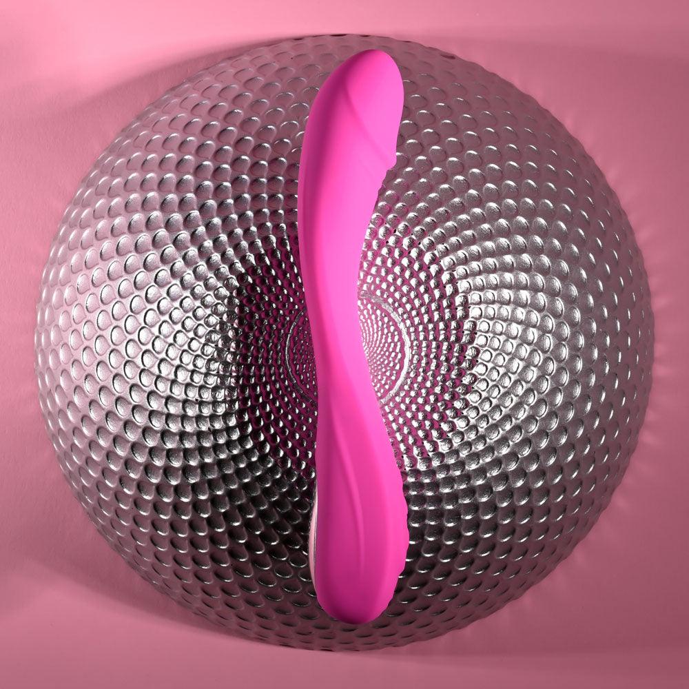 Evolved SUGAR RUSH - Pink 21.6 cm USB Rechargeable Vibrator - EN-RS-4875-2