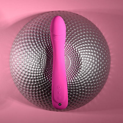 Evolved SUGAR RUSH - Pink 21.6 cm USB Rechargeable Vibrator - EN-RS-4875-2