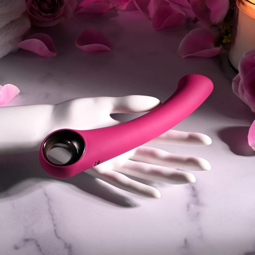 Evolved PLEASURE CURVE - Pink 19 cm USB Rechargeable Vibrator - EN-RS-4905-2