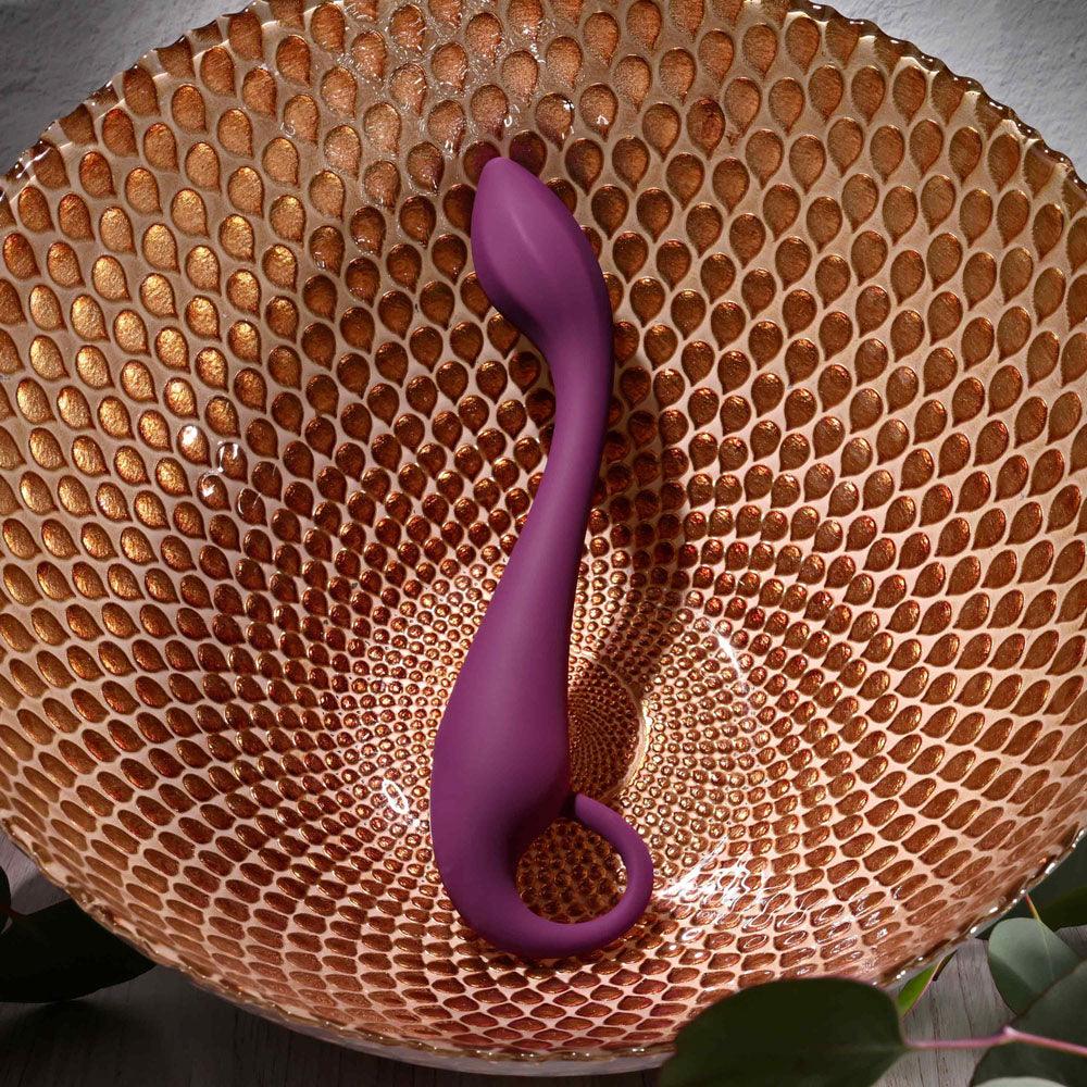 Evolved LOCHNESS G - Purple 19 cm USB Rechargeable Vibrator - EN-RS-5452-2