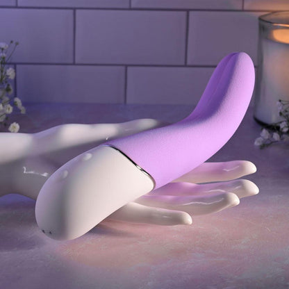 Evolved SLIP OF THE TONGUE - Purple 21.1 cm USB Rechargeable Flicking Tongue Vibrator - EN-RS-5674-2