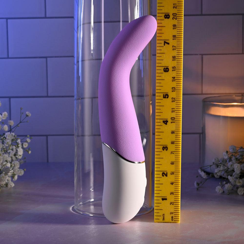 Evolved SLIP OF THE TONGUE - Purple 21.1 cm USB Rechargeable Flicking Tongue Vibrator - EN-RS-5674-2