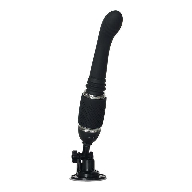 Evolved Thrust & Go - Black 15 cm USB Rechargeable Thrusting Vibrator with Interchangable Shafts - EN-RS-6320-2