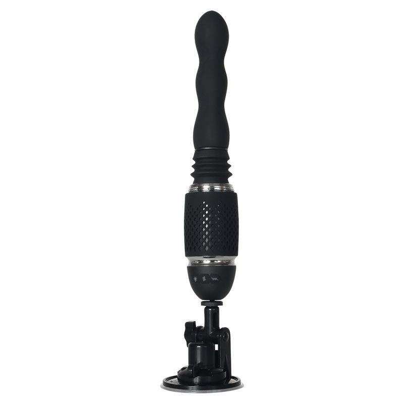 Evolved Thrust & Go - Black 15 cm USB Rechargeable Thrusting Vibrator with Interchangable Shafts - EN-RS-6320-2