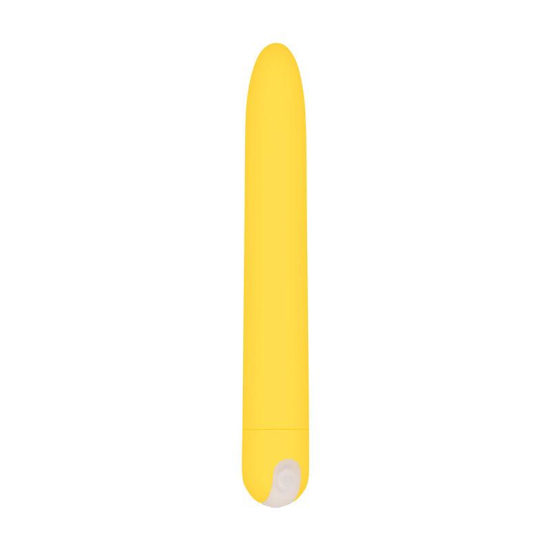 Evolved Sunny Sensations - Yellow 18.6 cm USB Rechargeable Vibrator - EN-RS-7273-2