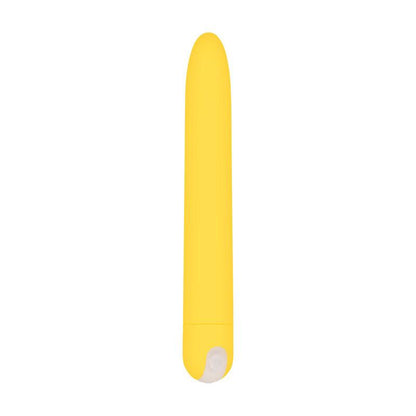 Evolved Sunny Sensations - Yellow 18.6 cm USB Rechargeable Vibrator - EN-RS-7273-2