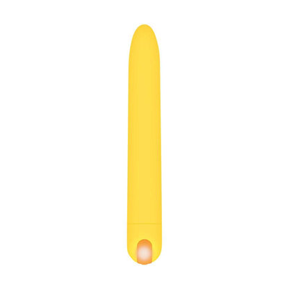 Evolved Sunny Sensations - Yellow 18.6 cm USB Rechargeable Vibrator - EN-RS-7273-2