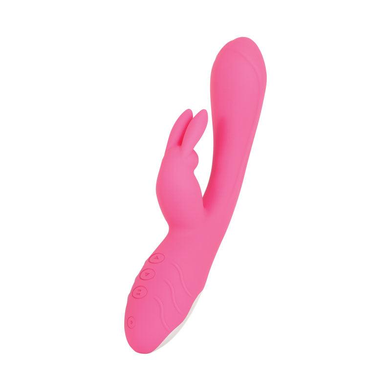 Evolved Bunny Kisses - Pink 20 cm USB Rechargeable Rabbit Vibrator - EN-RS-7662-2