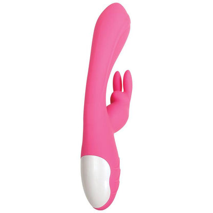 Evolved Bunny Kisses - Pink 20 cm USB Rechargeable Rabbit Vibrator - EN-RS-7662-2