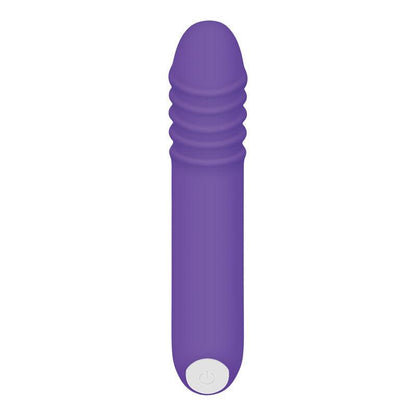 Evolved The G-Rave - Purple 15.1 cm USB Rechargeable Vibrator - EN-RS-8430-2