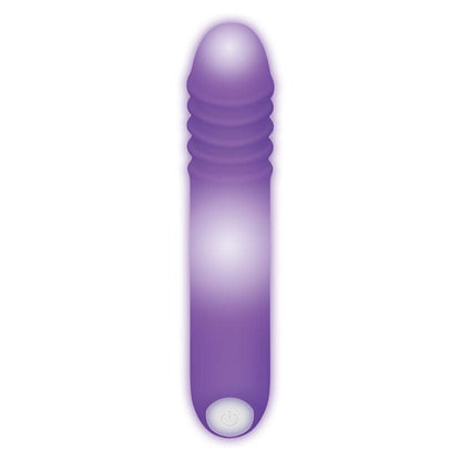 Evolved The G-Rave - Purple 15.1 cm USB Rechargeable Vibrator - EN-RS-8430-2