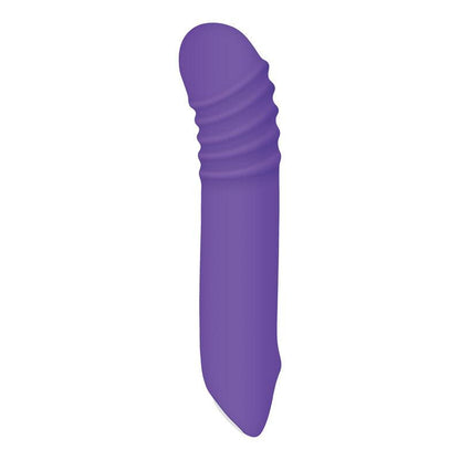 Evolved The G-Rave - Purple 15.1 cm USB Rechargeable Vibrator - EN-RS-8430-2