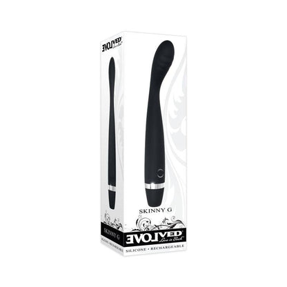 Evolved Skinny G - Black 17.8 cm USB Rechargeable Vibrator - EN-RS-8683-2