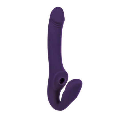 Evolved 2 BECOME 1 - Purple 23.5 cm USB Rechargeable Strapless Strap-On with Remote - EN-RS-9192-2