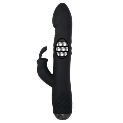 Evolved BODACIOUS BUNNY - Black 22.9 cm USB Rechargeable Rabbit Vibrator - EN-RS-9239-2