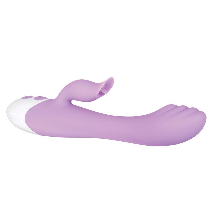 Evolved PLEASING PETAL - Lilac 19.7 cm USB Rechargeable Rabbit Vibrator - EN-RS-9246-2