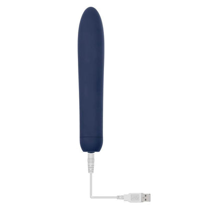 Evolved STRAIGHT FORWARD - Blue 16.5 cm USB Rechargeable Vibrator - EN-RS-9253-2