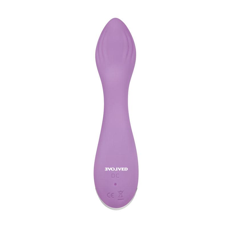 Evolved LILAC G - Lilac 11.5 cm USB Rechargeable Mini Vibrator - EN-RS-9499-2