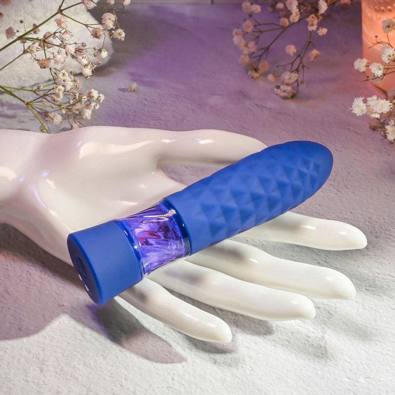 Evolved RAVER - Blue 12.3 cm USB Rechargeable Mini Vibrator - EN-RS-9505-2