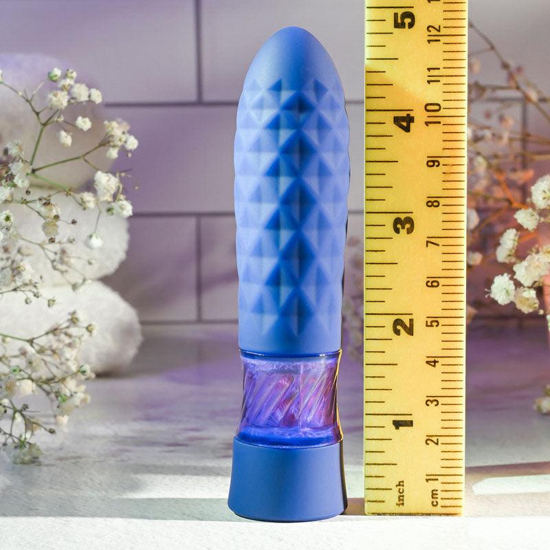 Evolved RAVER - Blue 12.3 cm USB Rechargeable Mini Vibrator - EN-RS-9505-2