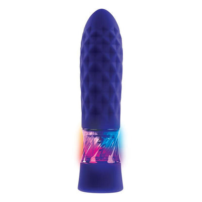 Evolved RAVER - Blue 12.3 cm USB Rechargeable Mini Vibrator - EN-RS-9505-2