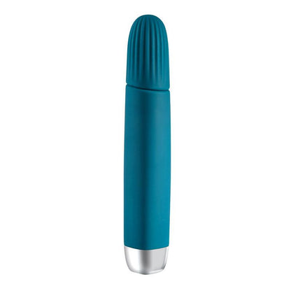 Evolved SUPER SLIM - Blue 19.7 cm USB Rechargeable Vibrator - EN-RS-9741-2